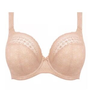 Elomi NWT Kim Underwire Stretch Lace Plunge Bra Caramel 40D